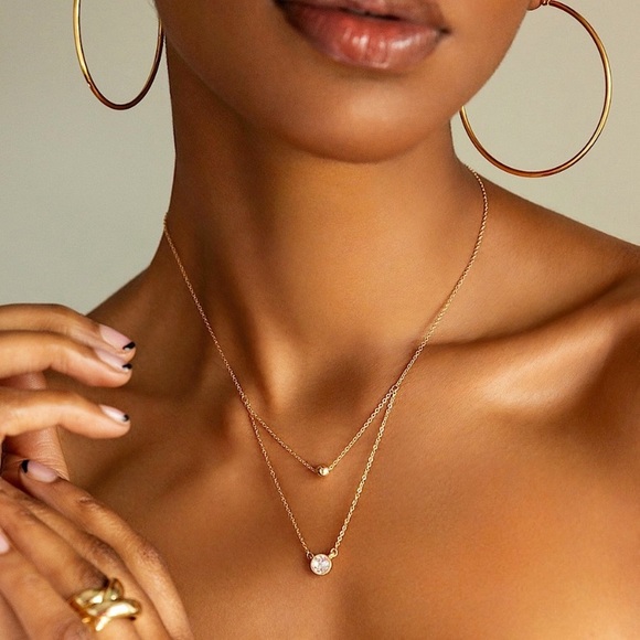 Jewelry - NWT Marlyn Schiff Double Layered Necklace
